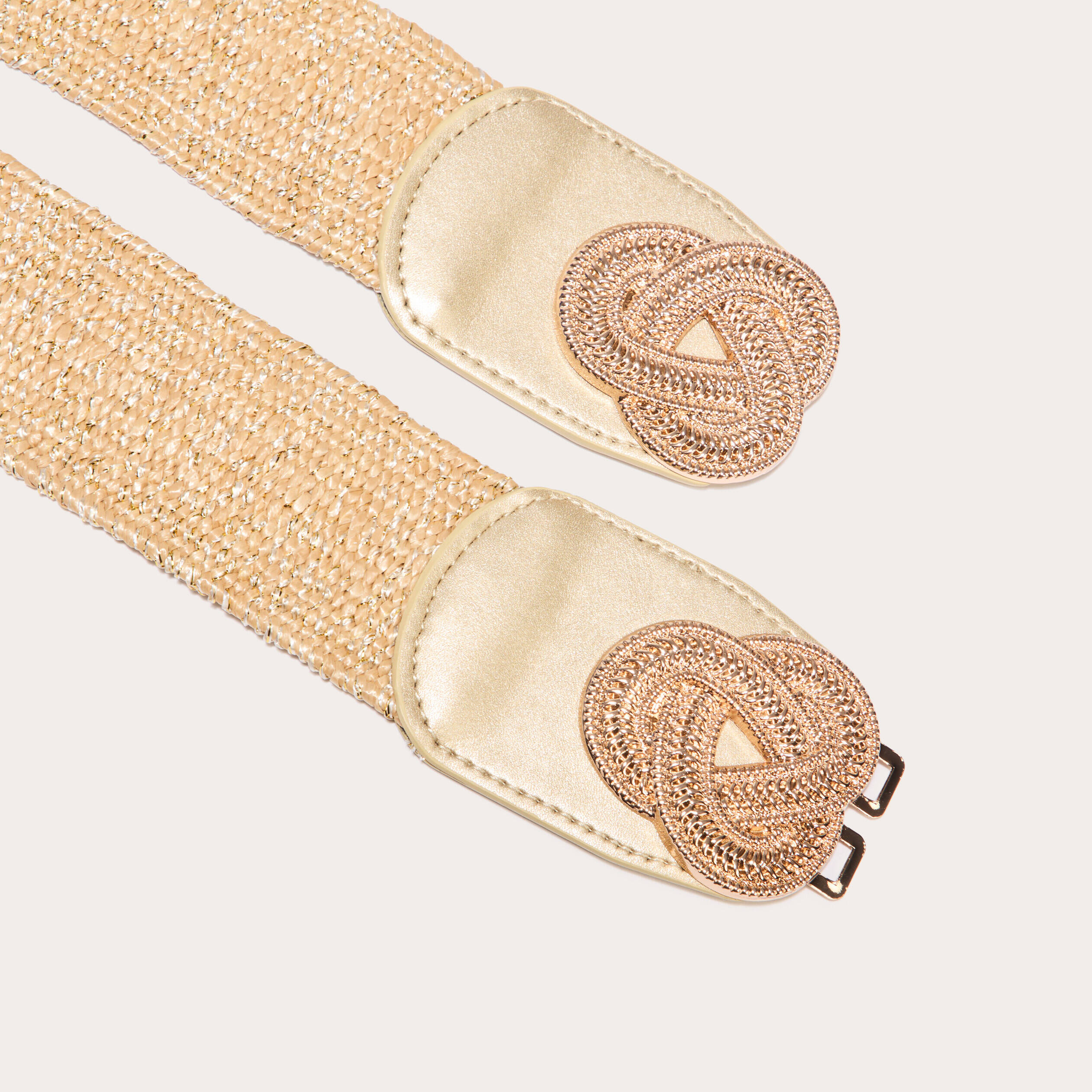 ceinture elastiquee couleur or femme Ceinture élastiquée couleur or femme