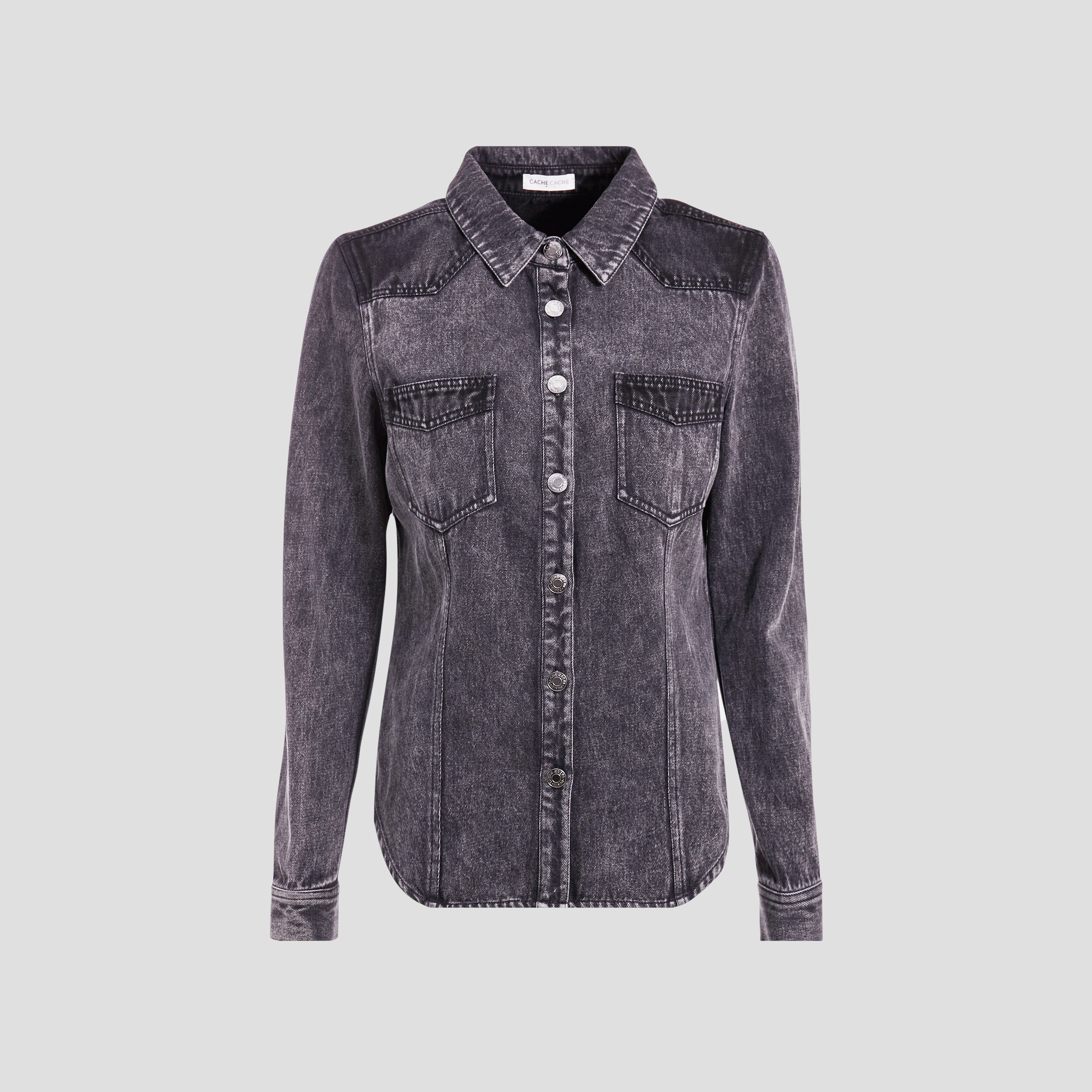 Style jean gris femme deals