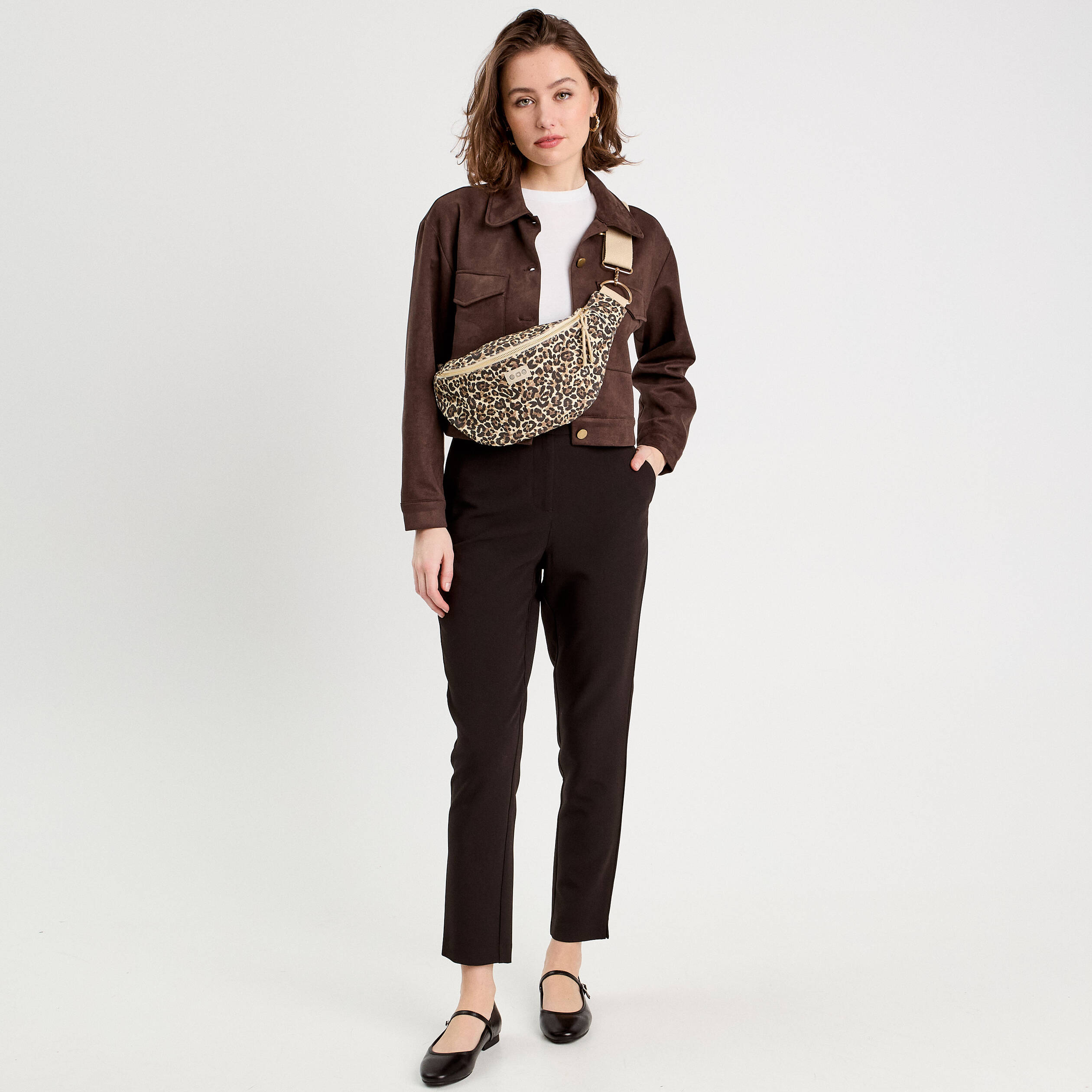 pantalon slim noir femme Pantalon slim noir femme