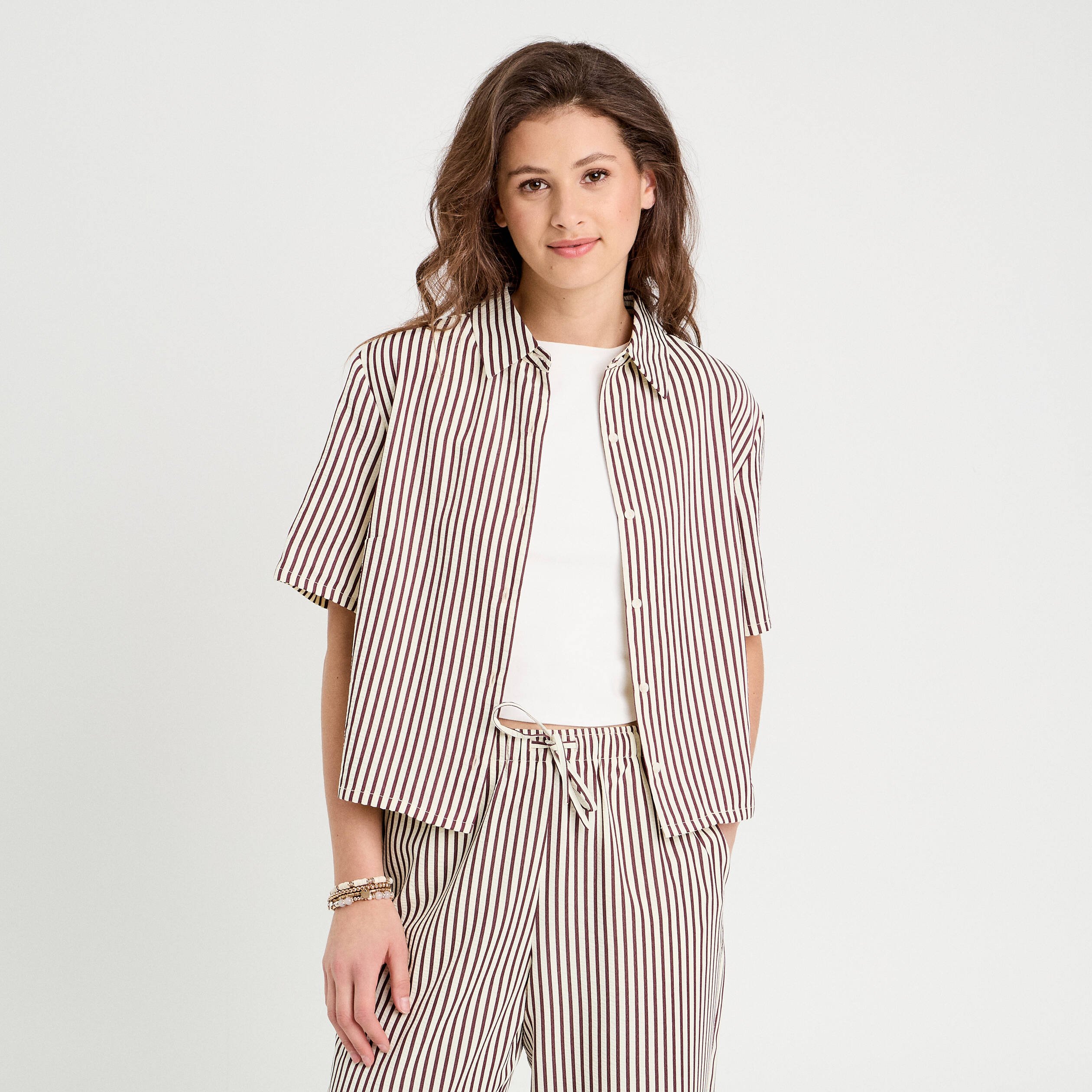 chemise manches courtes noir femme Chemise manches courtes noir femme