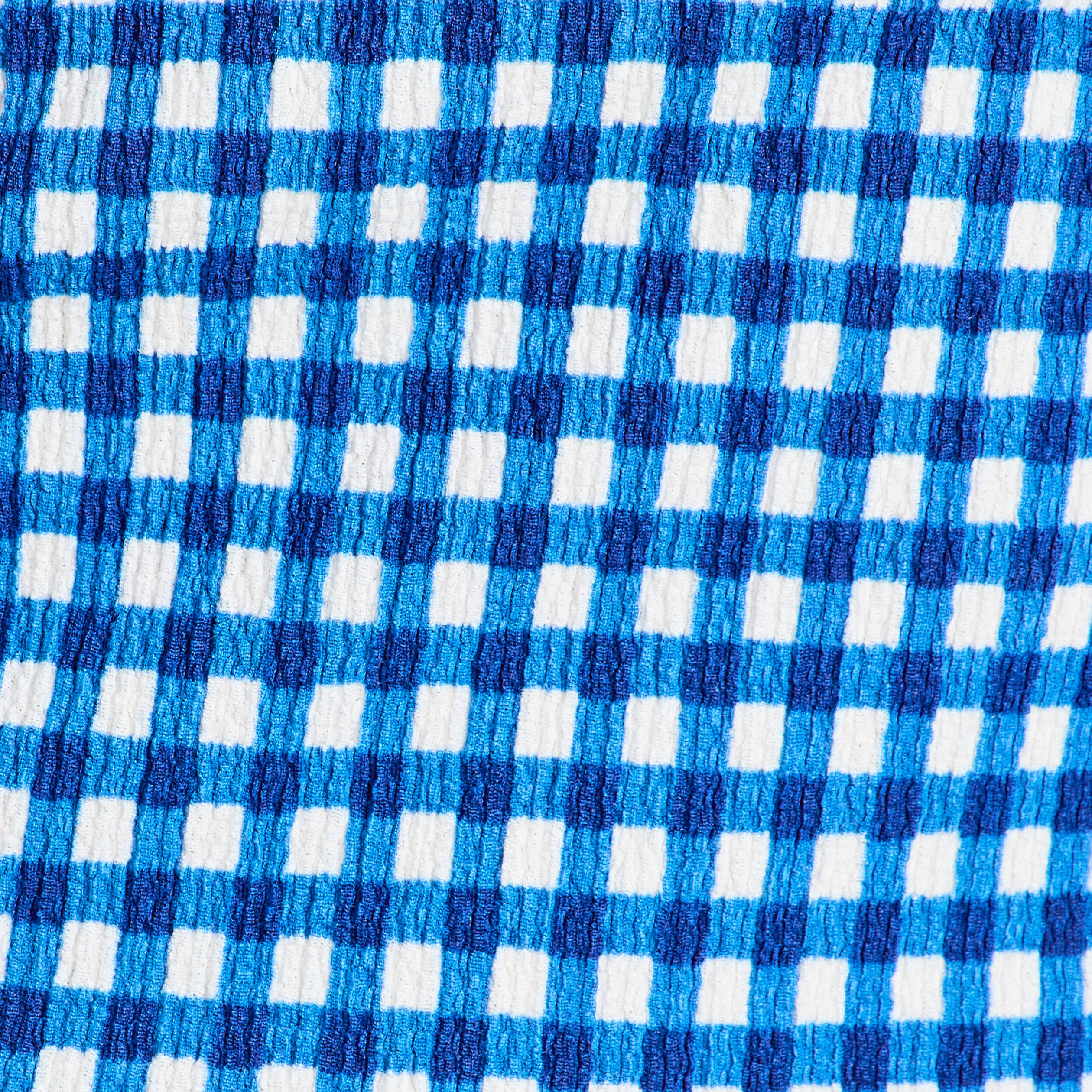 debardeur cropped bretelles bleu electrique femme Débardeur cropped bretelles bleu electrique femme