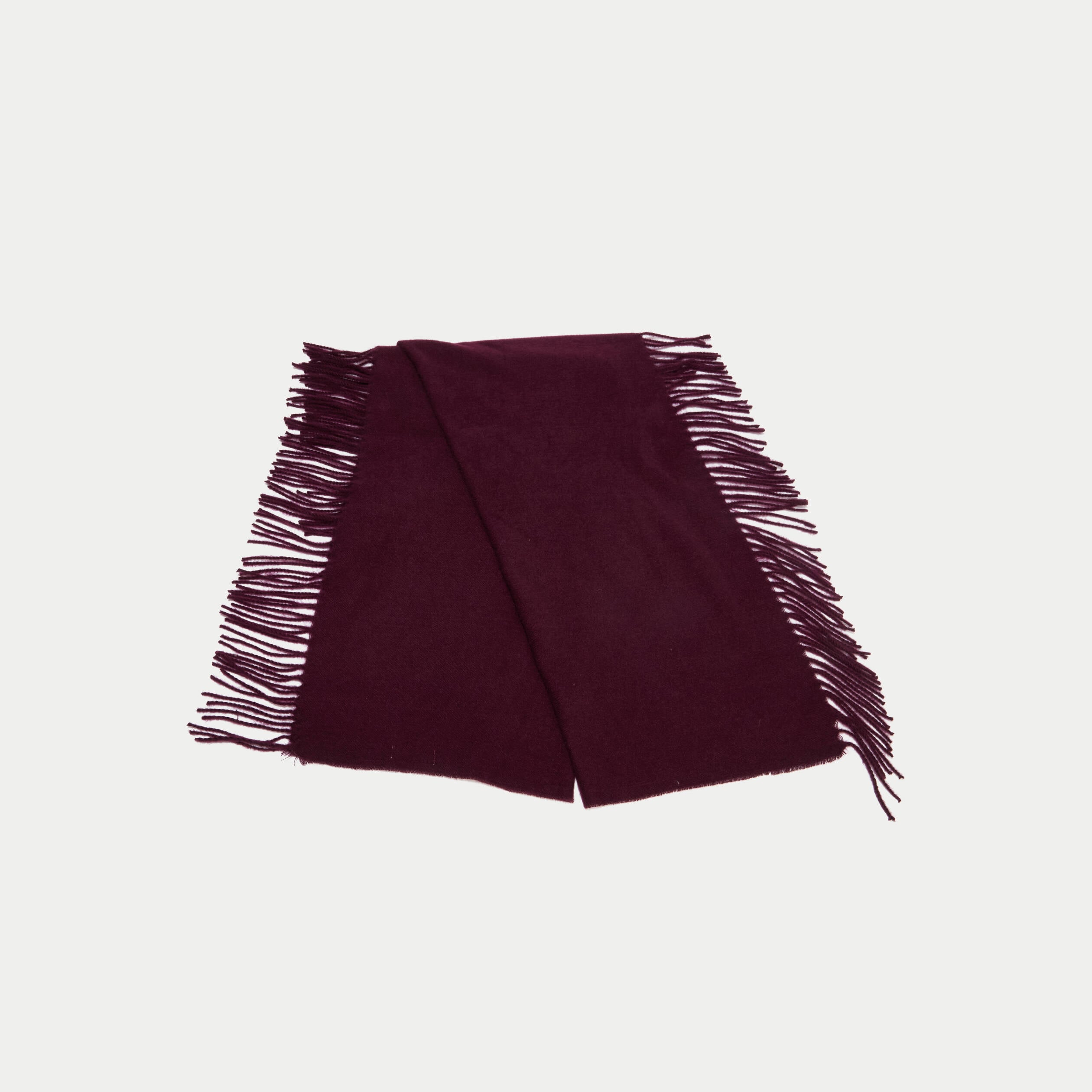 &Eacute;charpe chin&eacute;e bordeaux femme