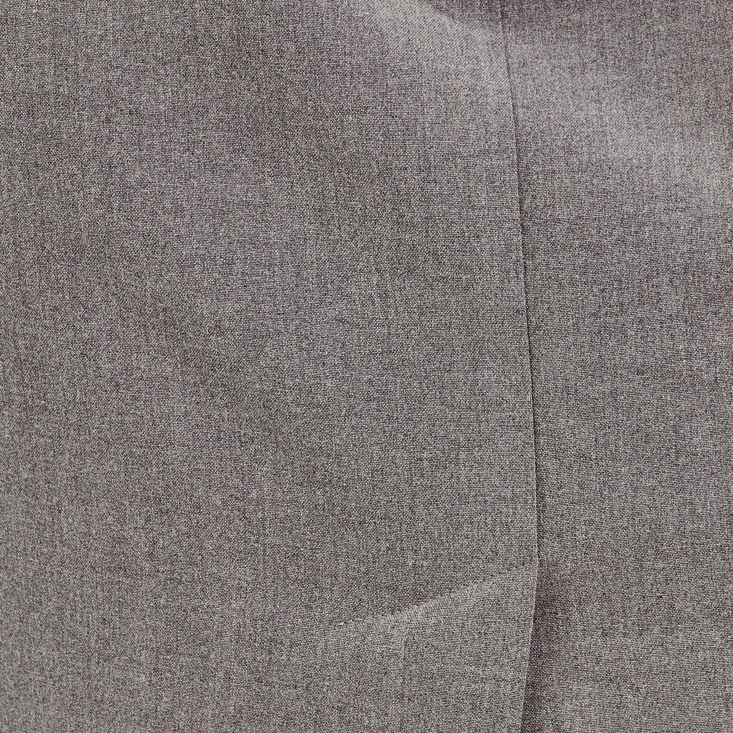 jupe midi droite fendue gris fonce femme Jupe midi droite fendue gris foncé femme