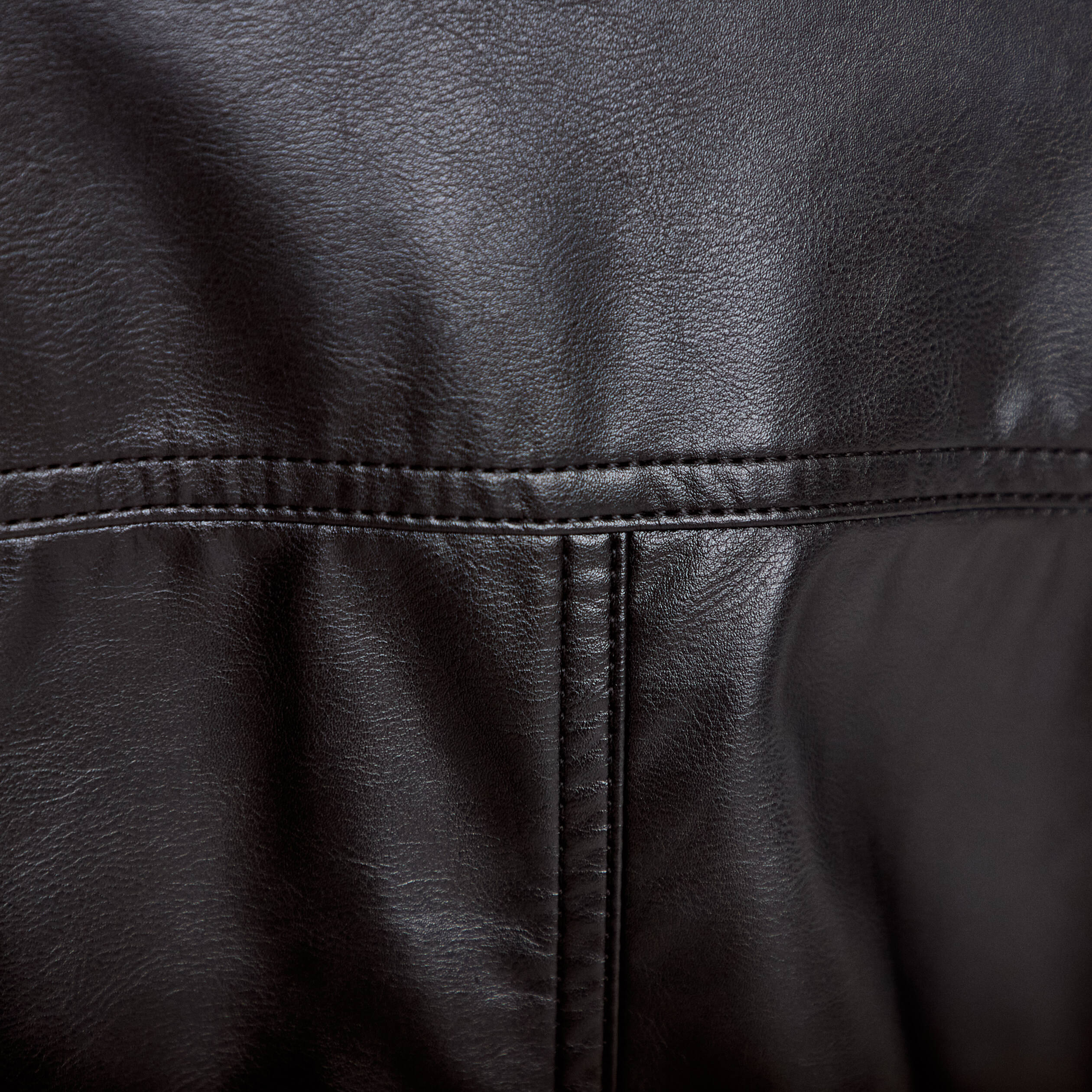 Veste effet boule manches longues noir femme