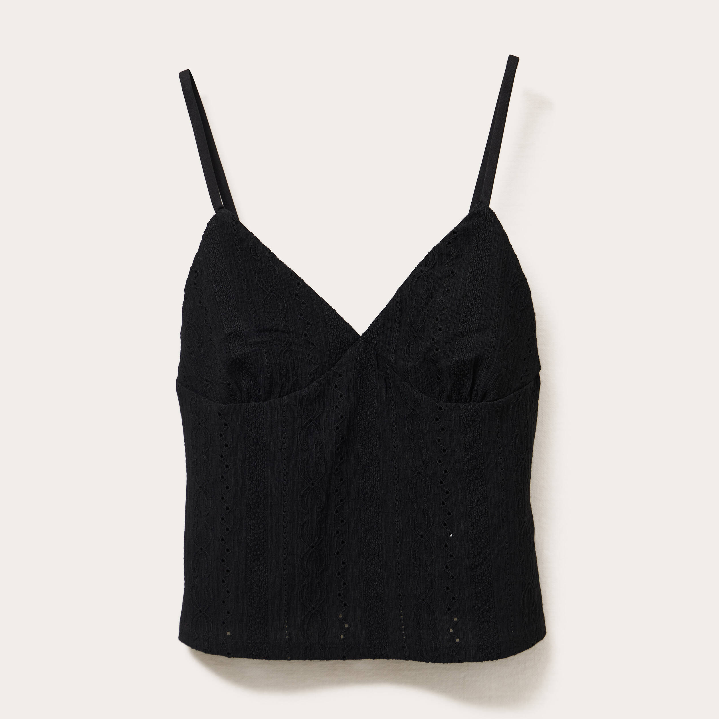 debardeur bretelles fines noir femme Débardeur bretelles fines noir femme