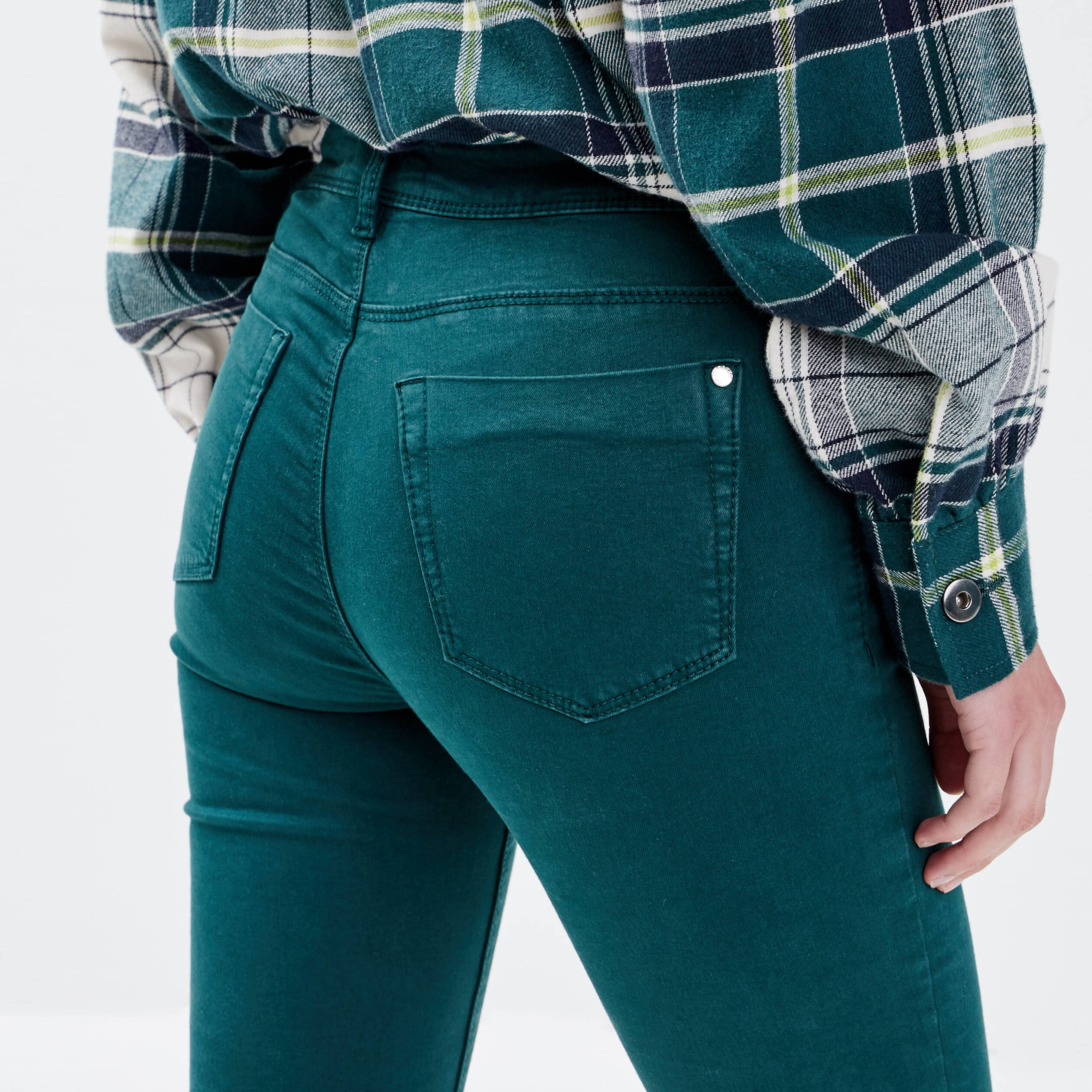 Jean vert foncé cheap