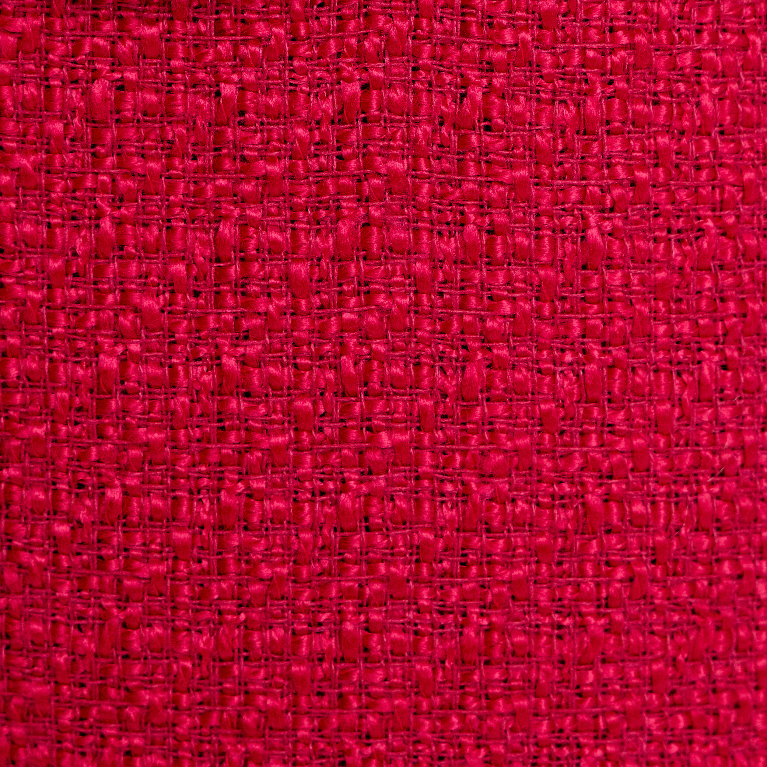 Short tweed taille haute rouge clair femme
