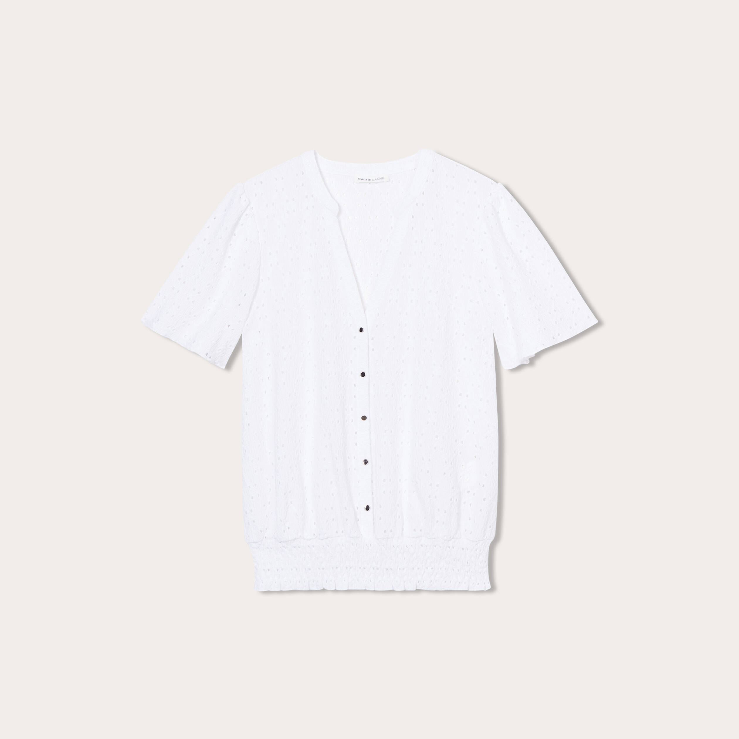 t shirt manches courtes blanc femme T-shirt manches courtes blanc femme
