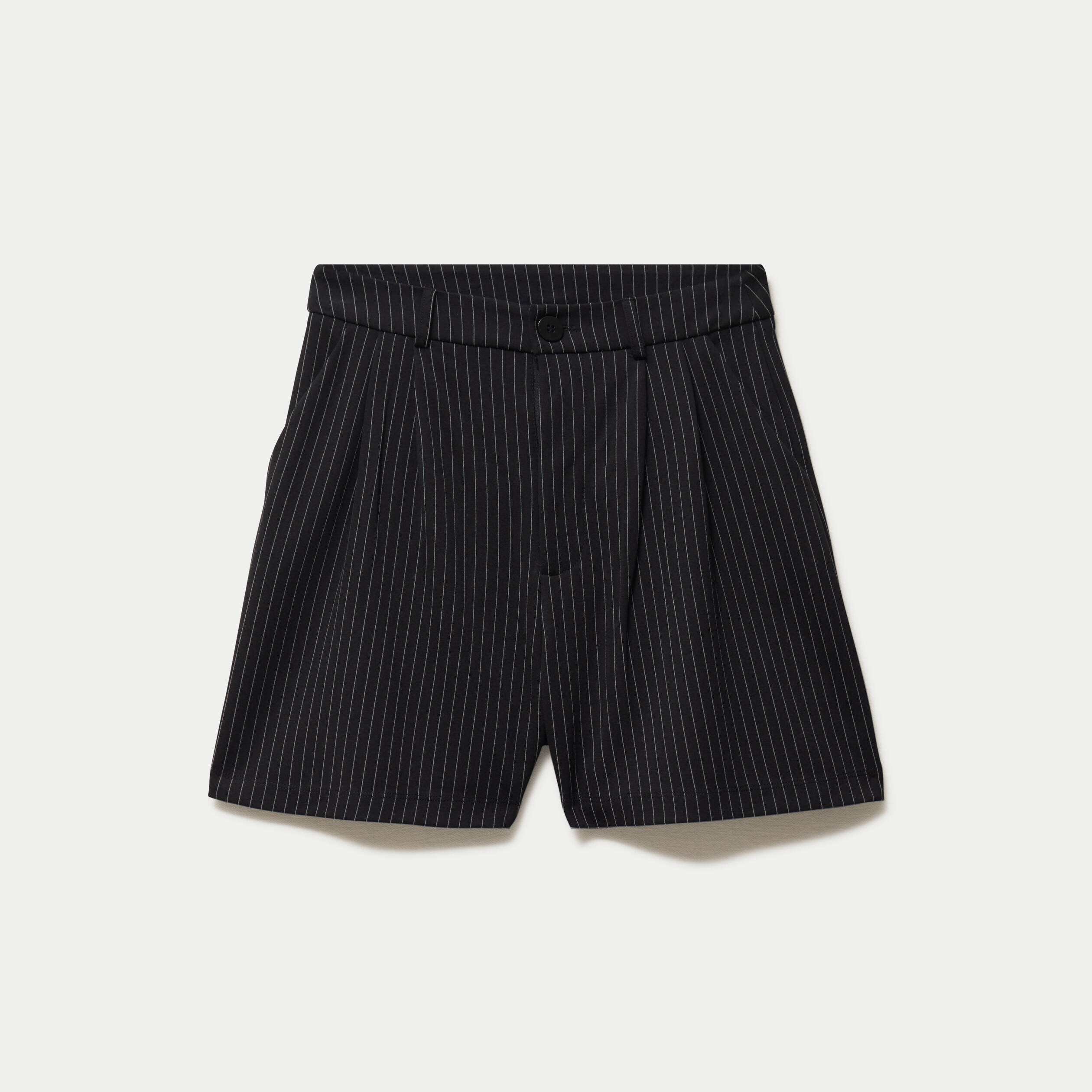 Short taille haute noir femme