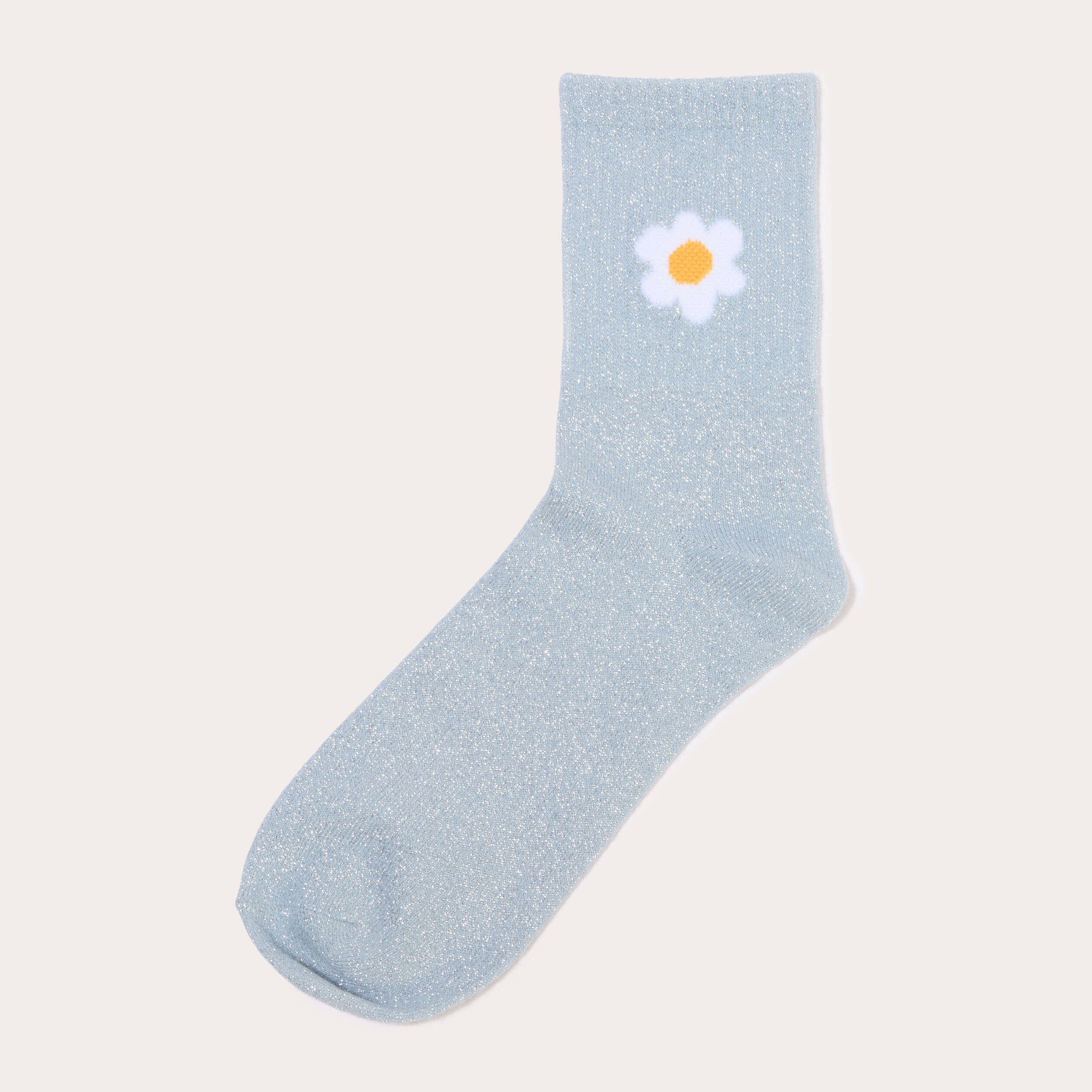 Chaussettes Gym Socks - Barcode Berlin - Bleu ciel - Tissu fin et