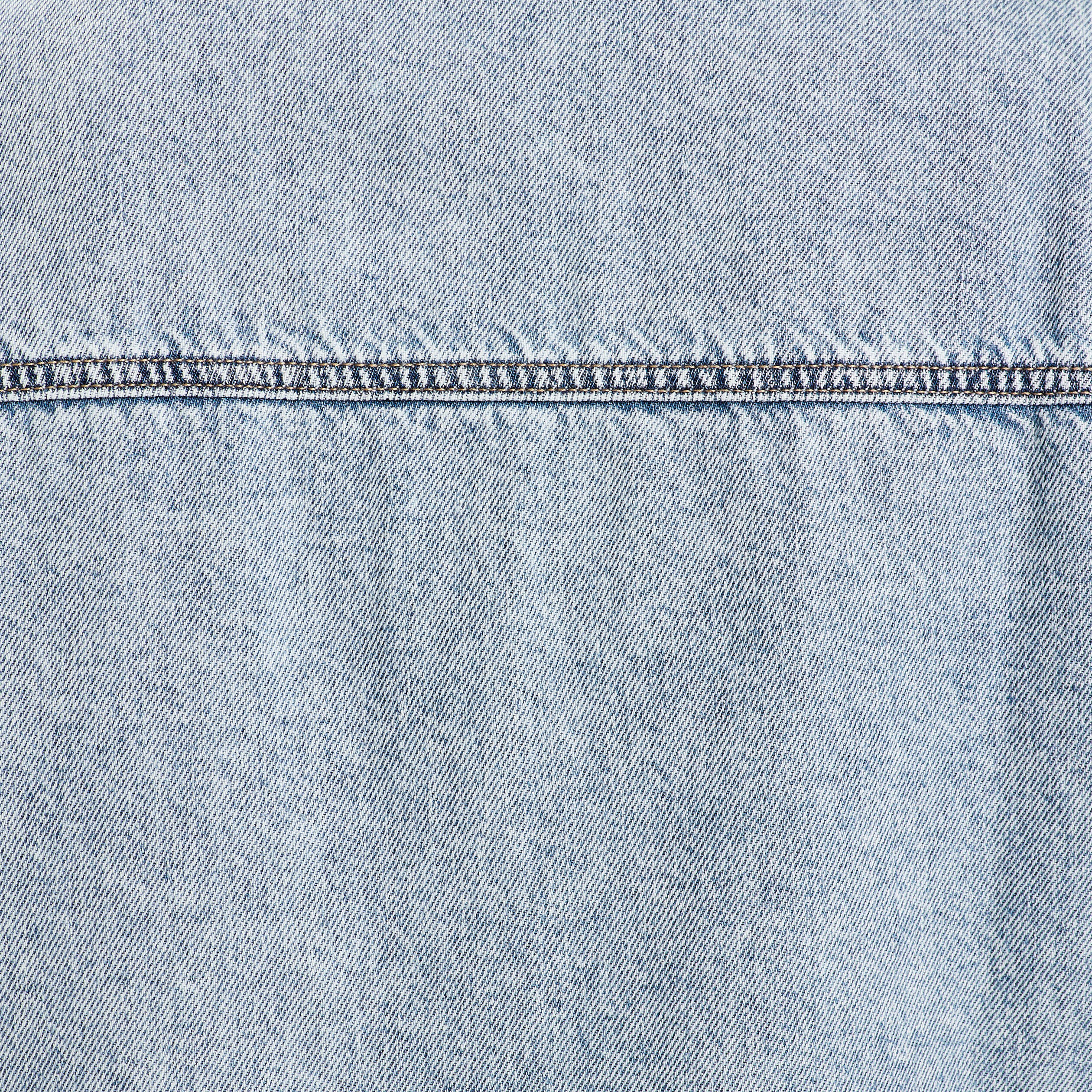 chemise en jean avec clous denim bleach femme Chemise en jean avec clous denim bleach femme