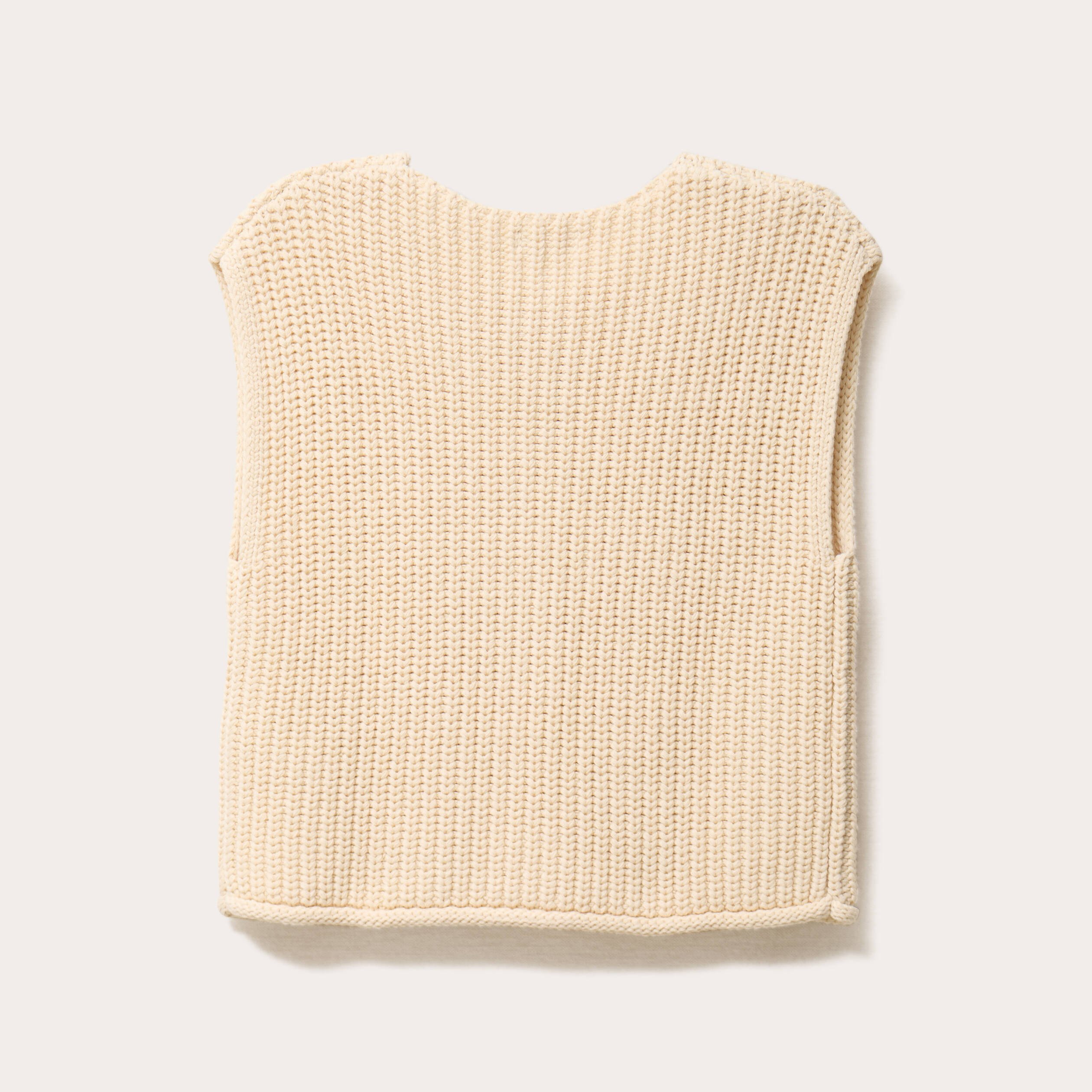 gilet sans manches ecru femme Gilet sans manches ecru femme