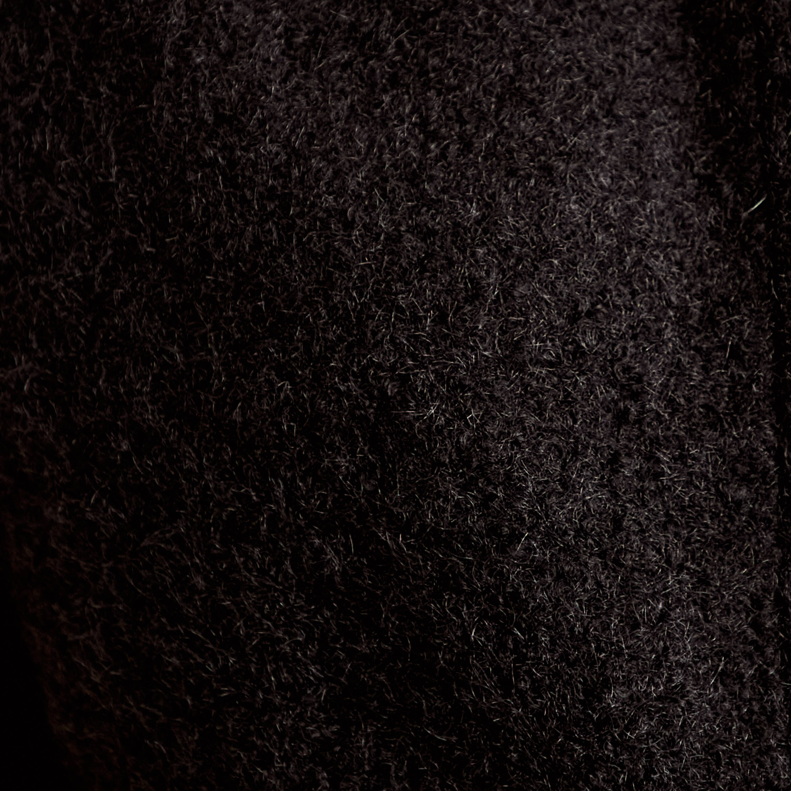 Gilet sans manches effet polaire noir femme