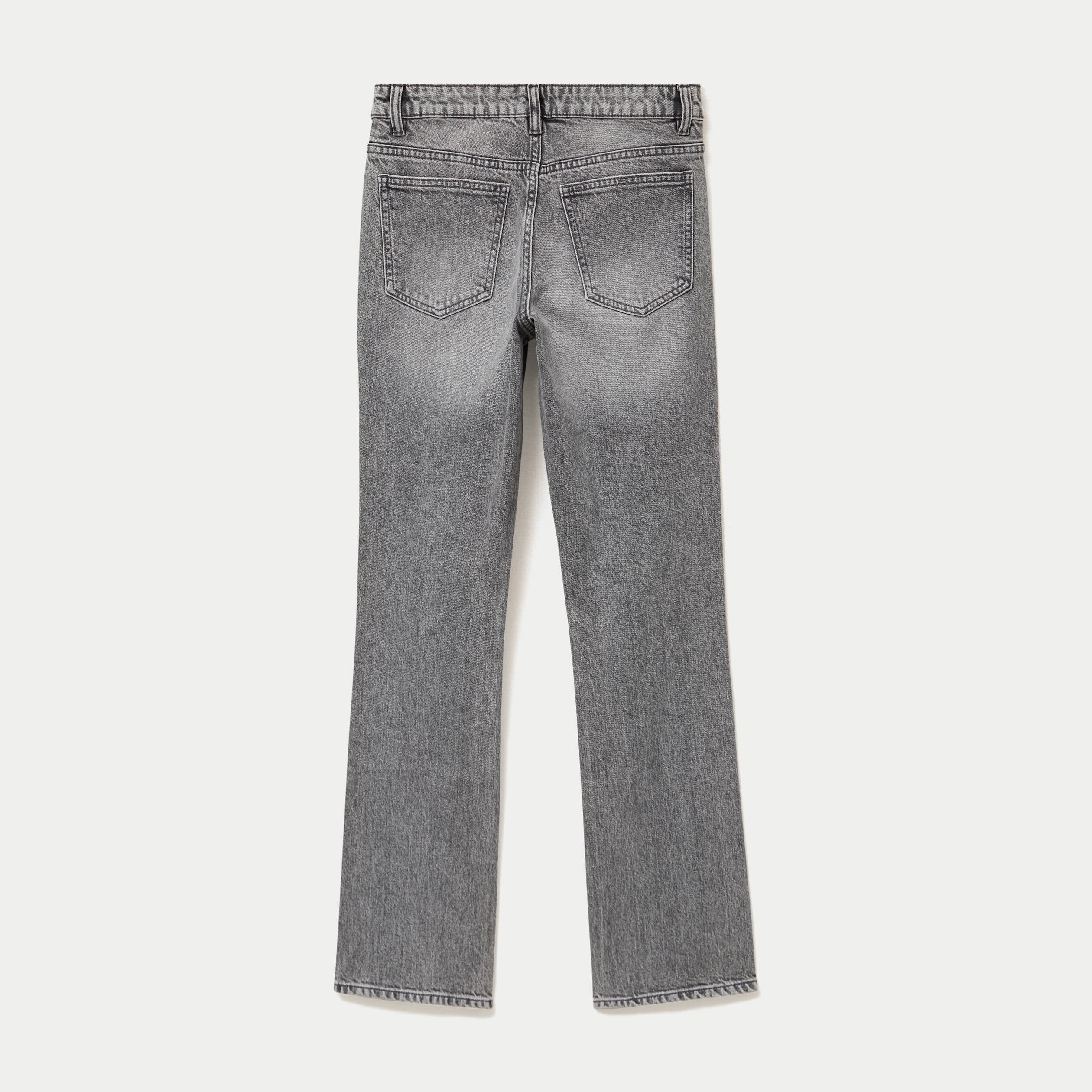 Jean Sam regular taille standard denim gris