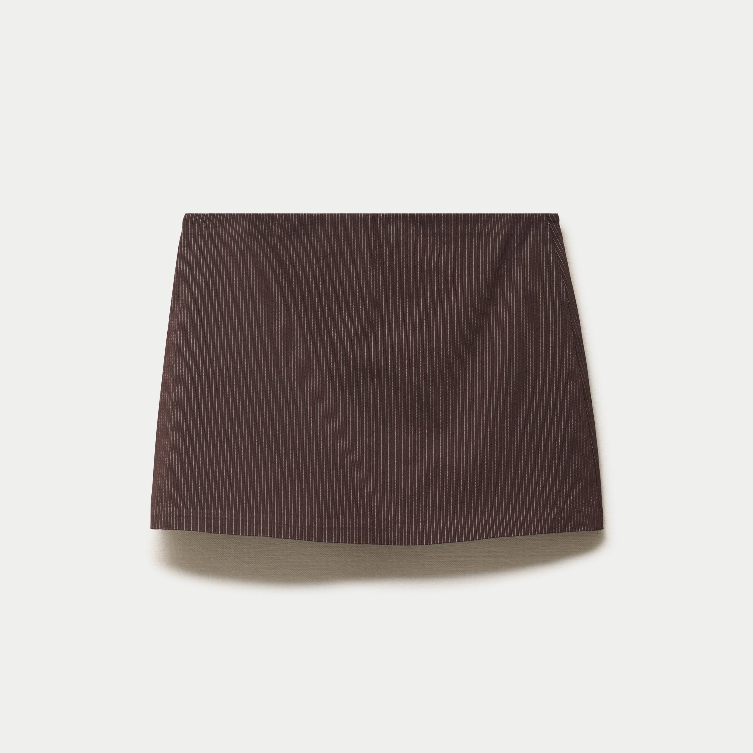 Jupe marron fonc&eacute;