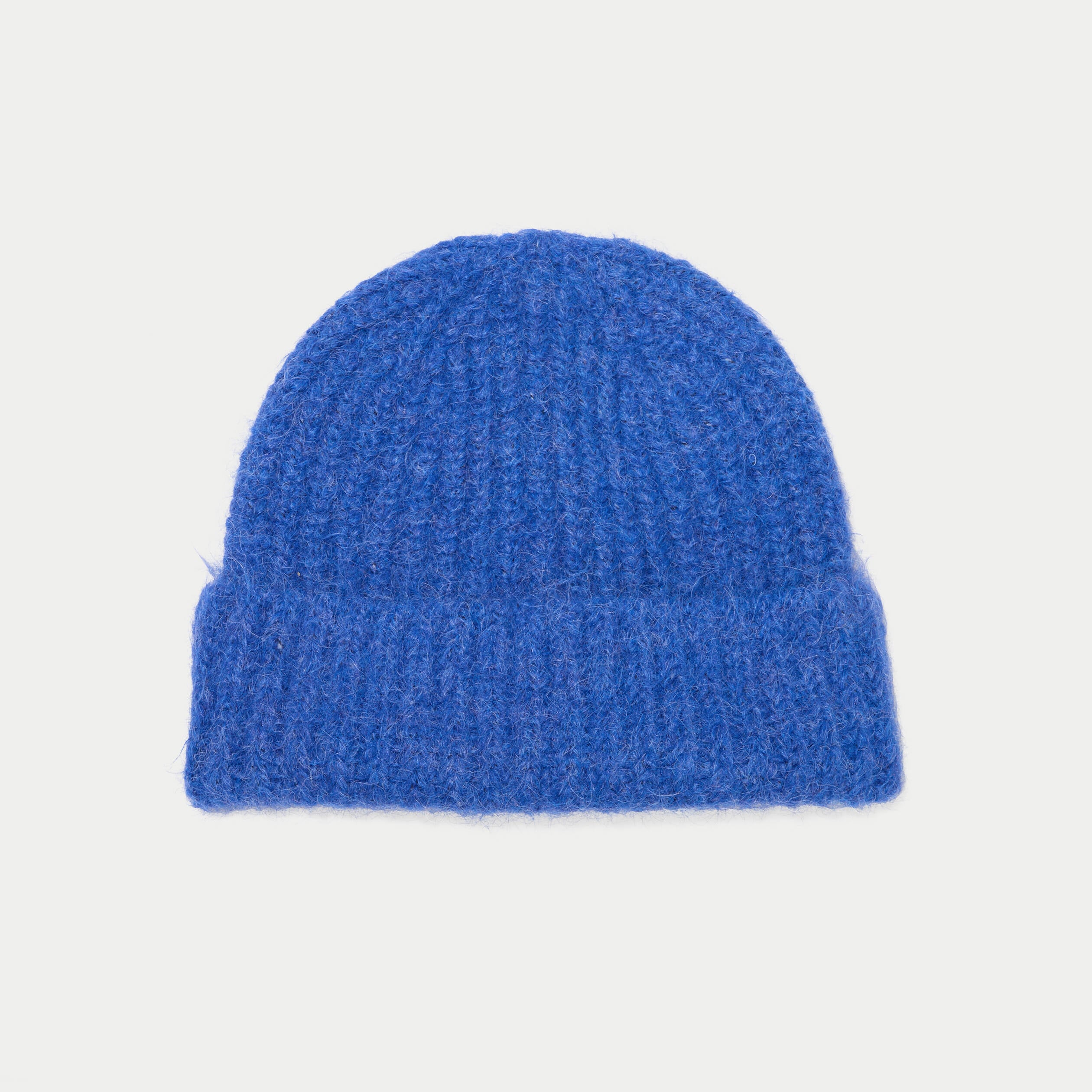 Bonnet bleu electrique