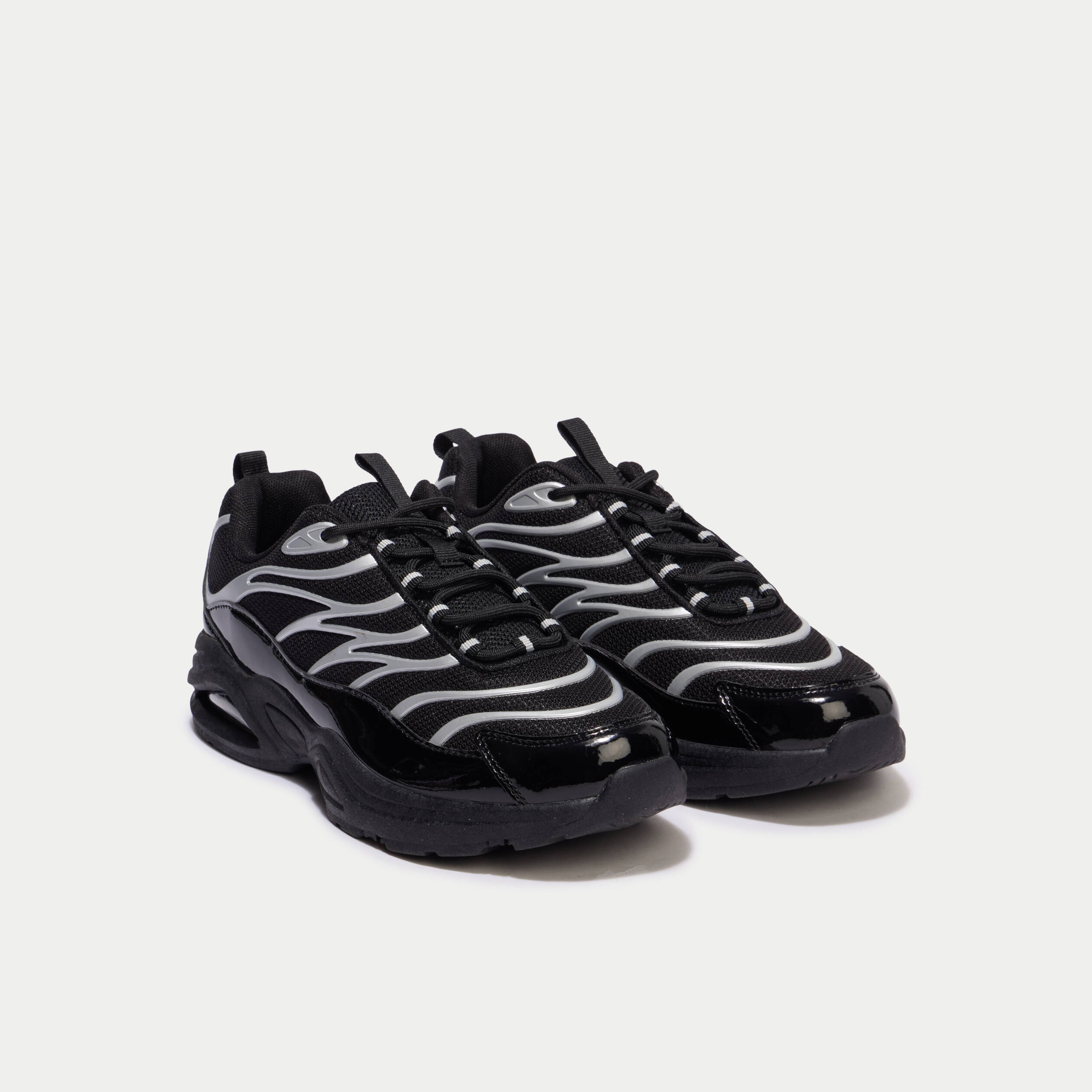 Baskets noir ado