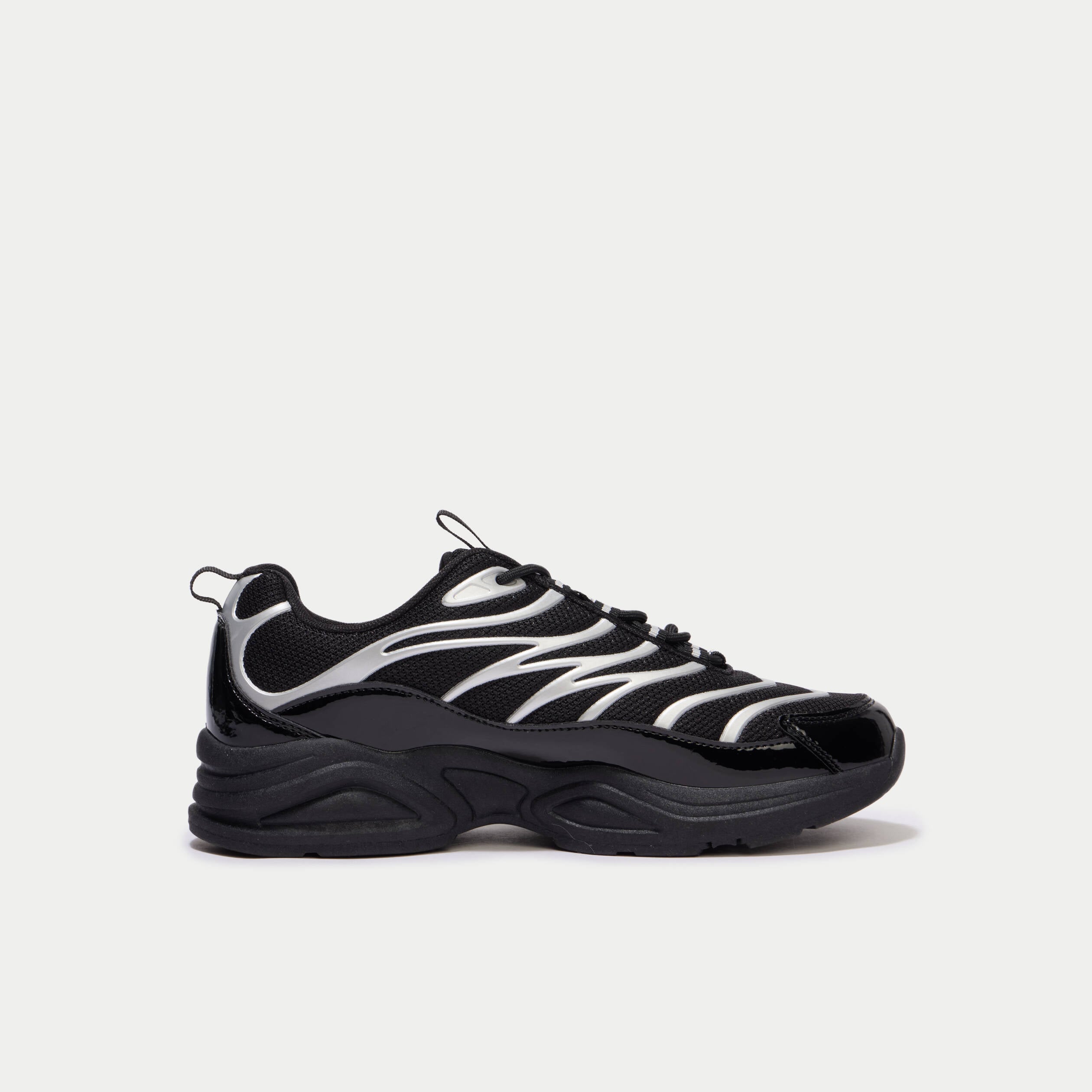 Baskets noir ado