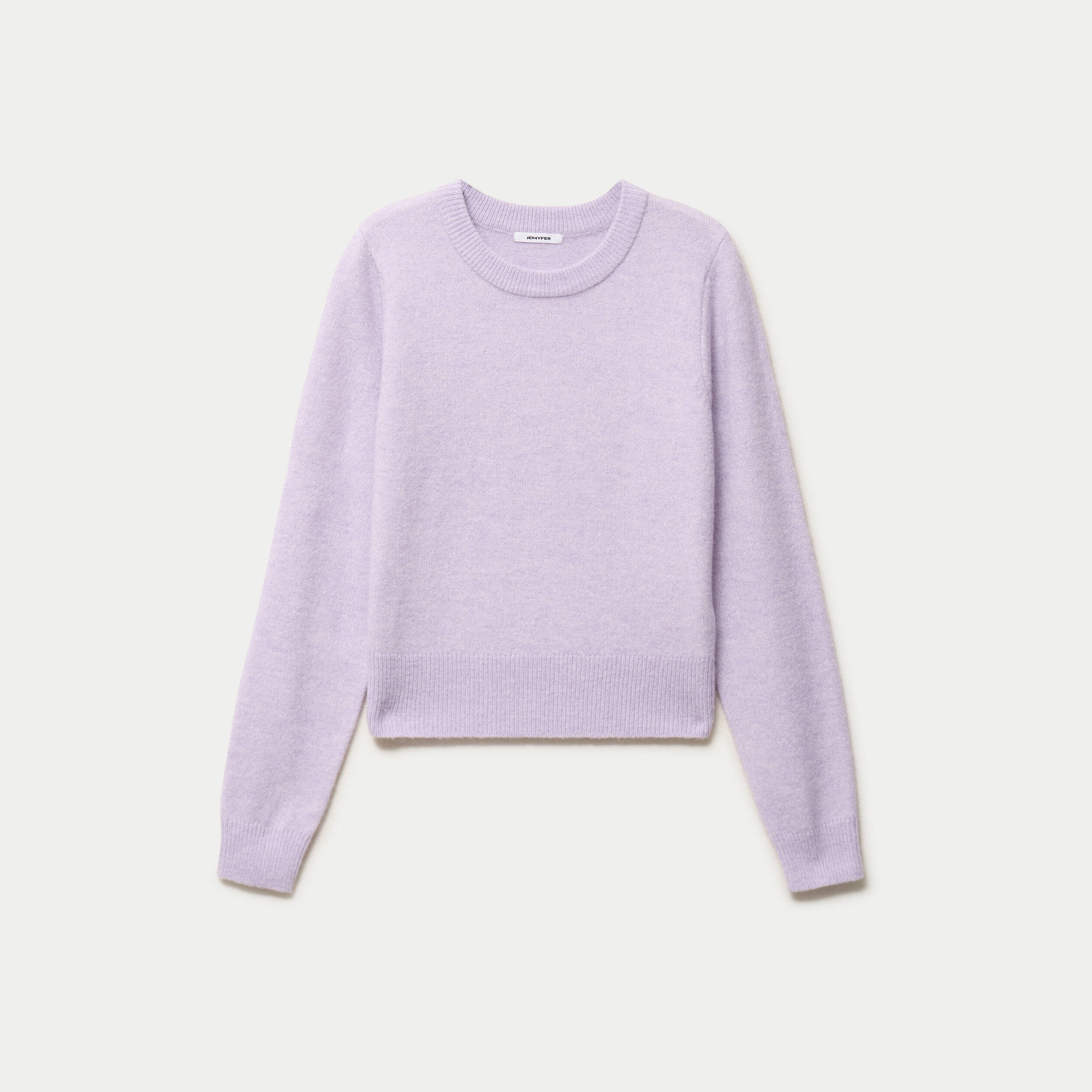 Pull col rond manches longues parme