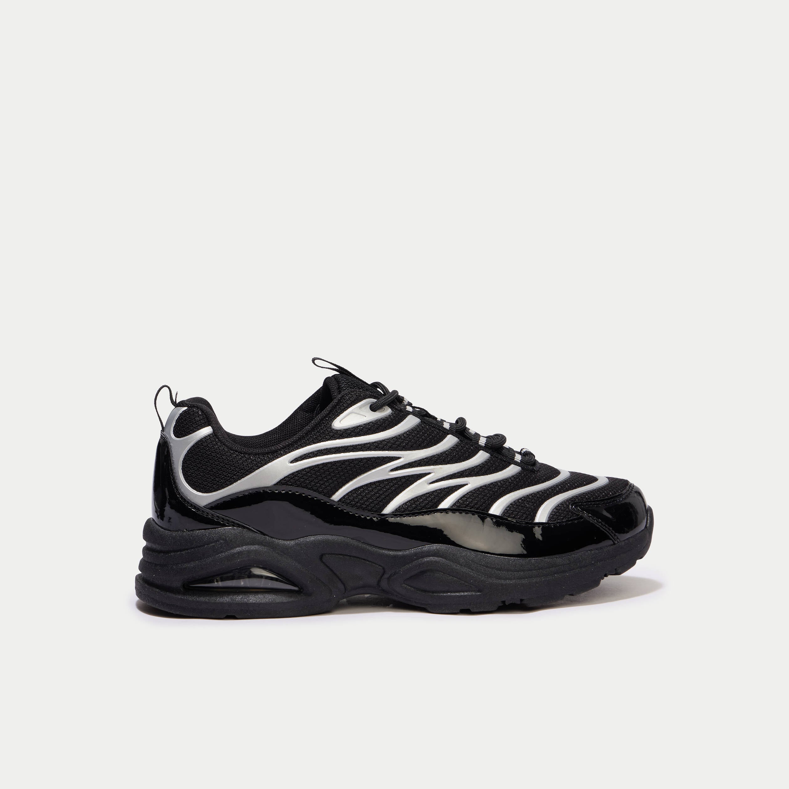 Baskets noir ado
