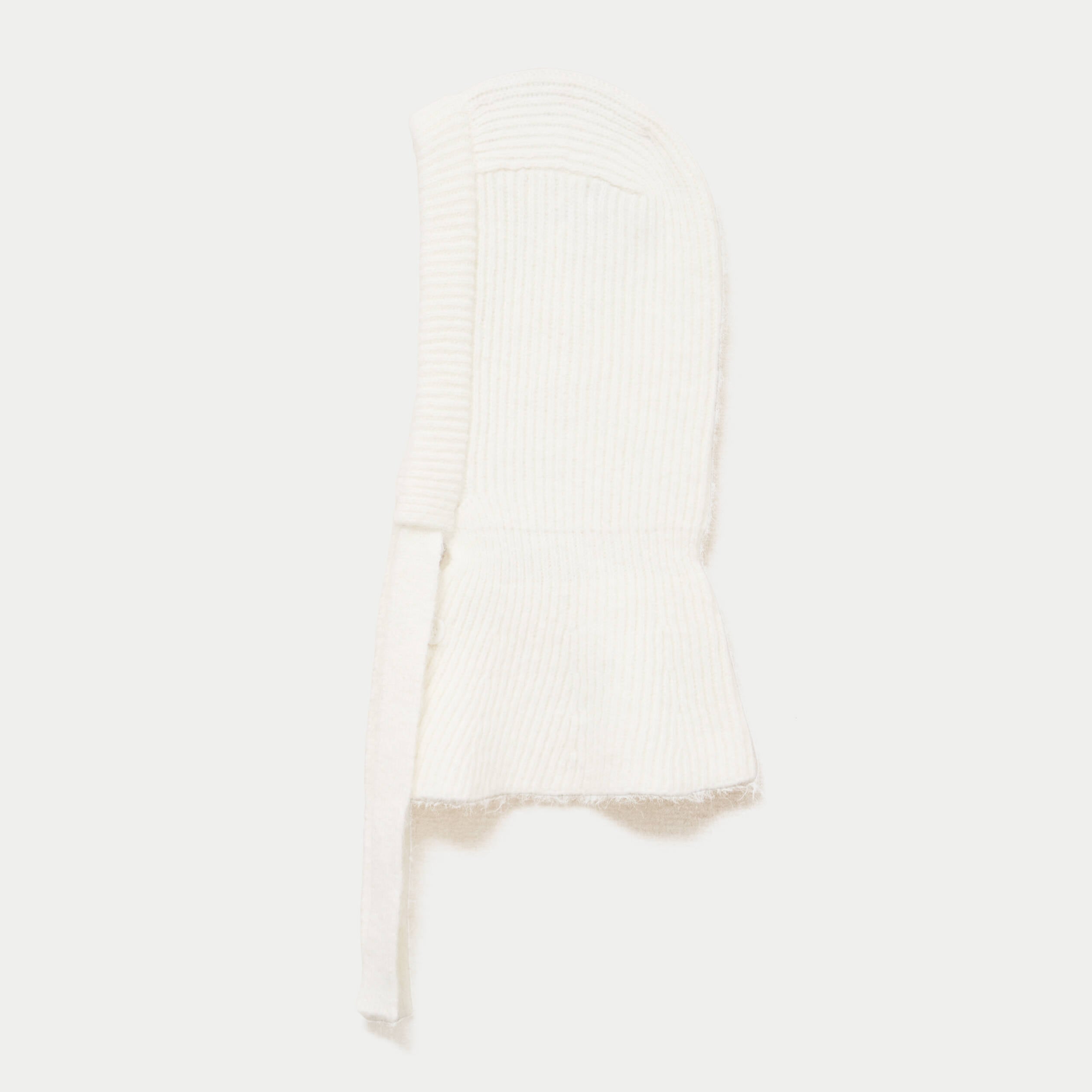 Cagoule &agrave; capuche ecru