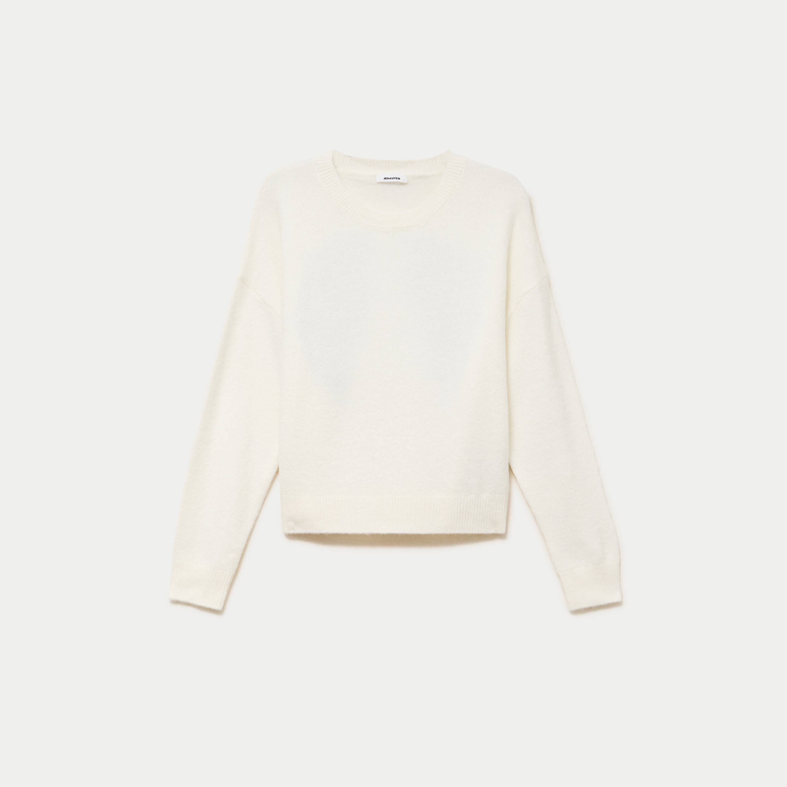 Pull manches longues blanc