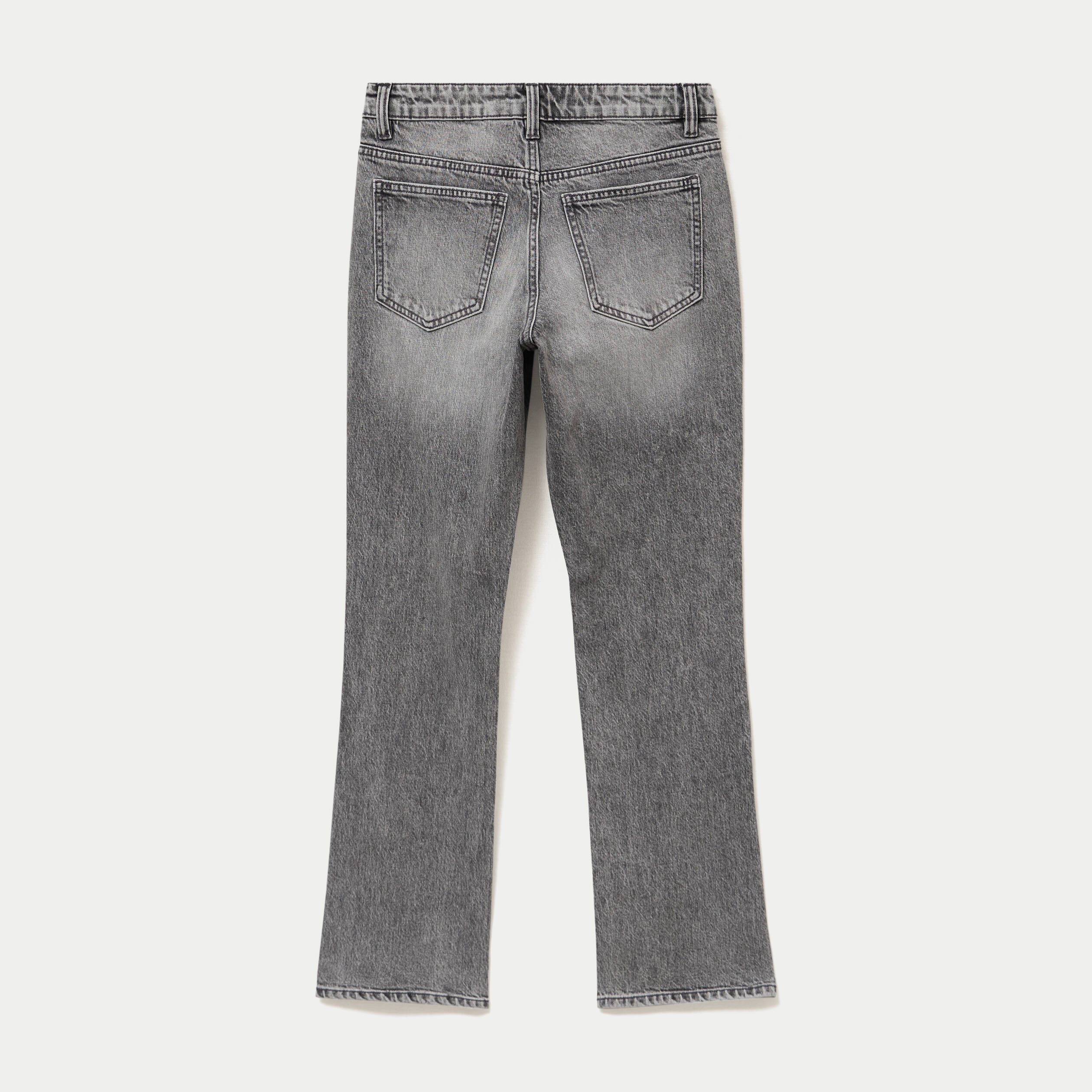 Jean Sam regular taille standard denim gris