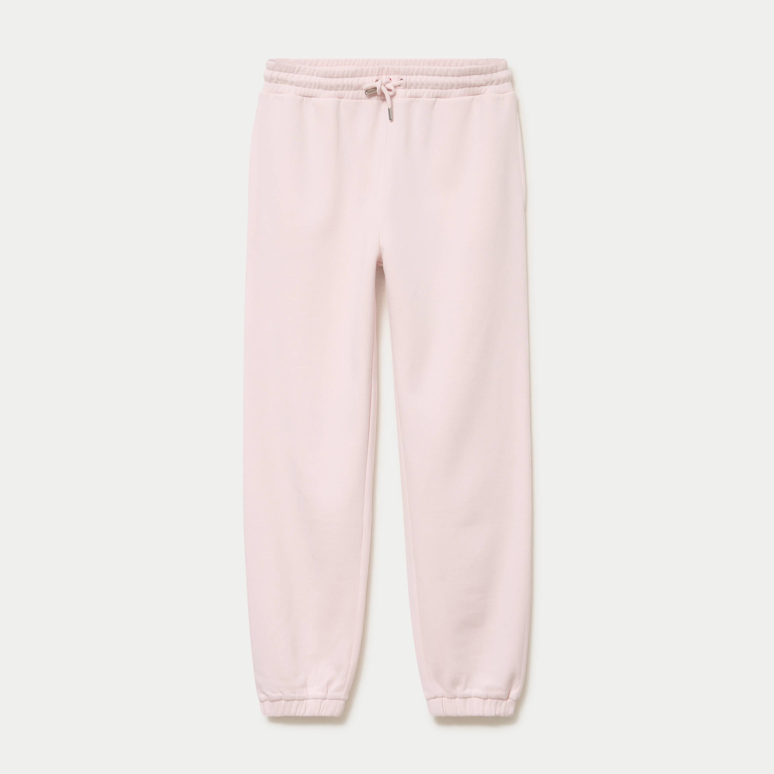 Jogging bas resserr&eacute; taille standard rose clair ado