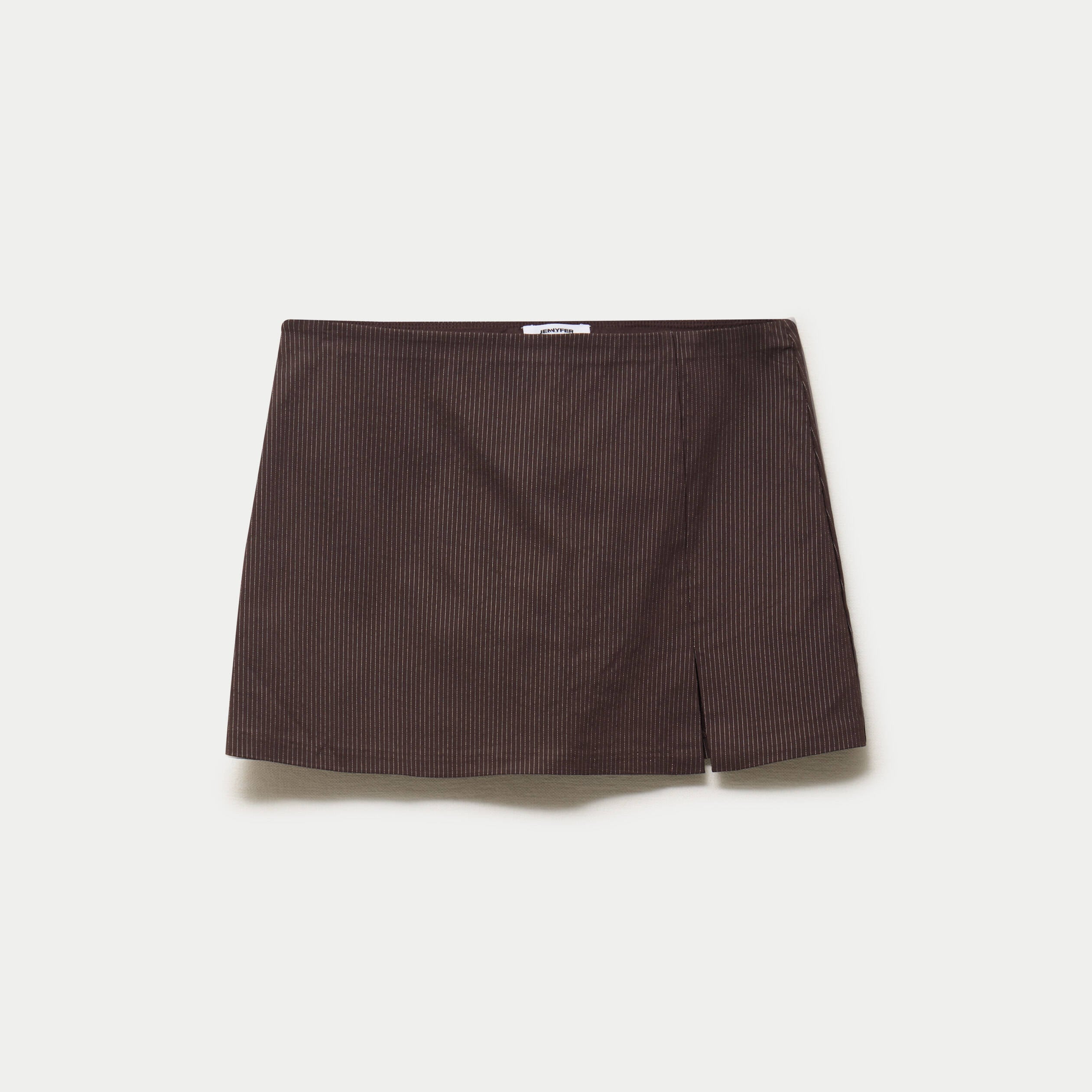 Jupe marron fonc&eacute;