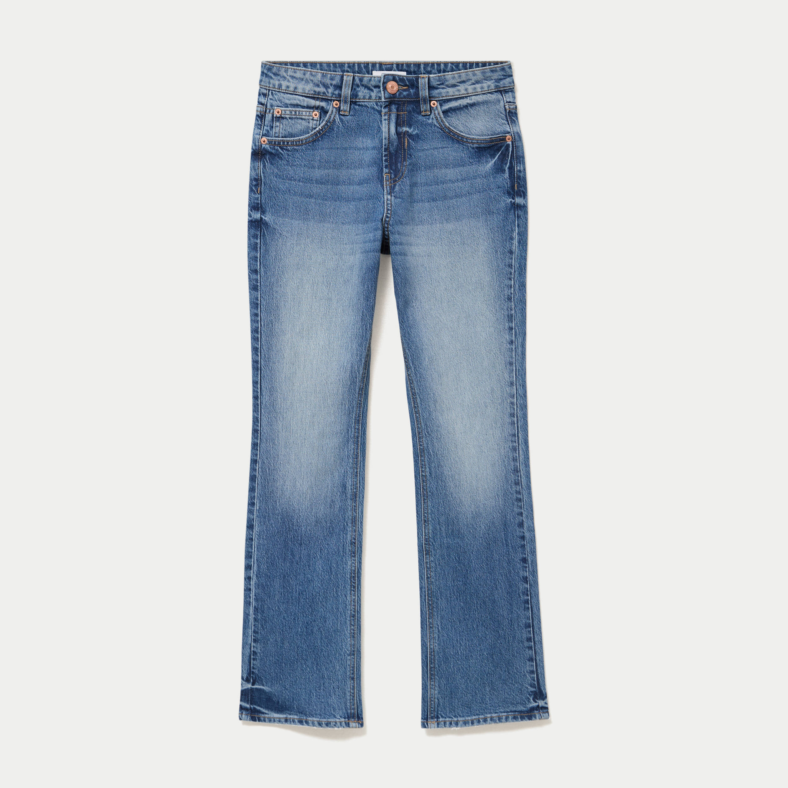 Jean Sam regular taille standard denim double stone