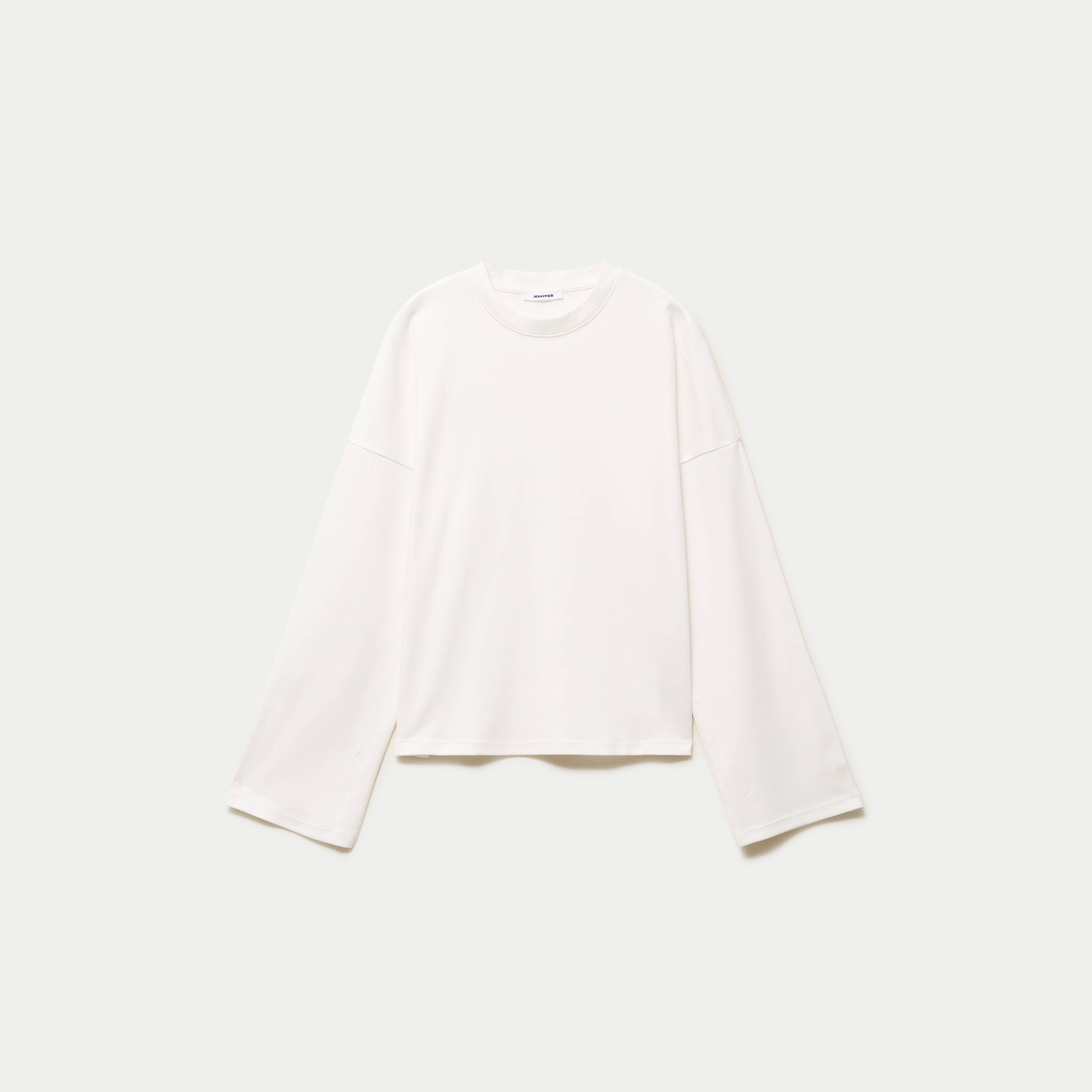T-shirt manches longues ecru