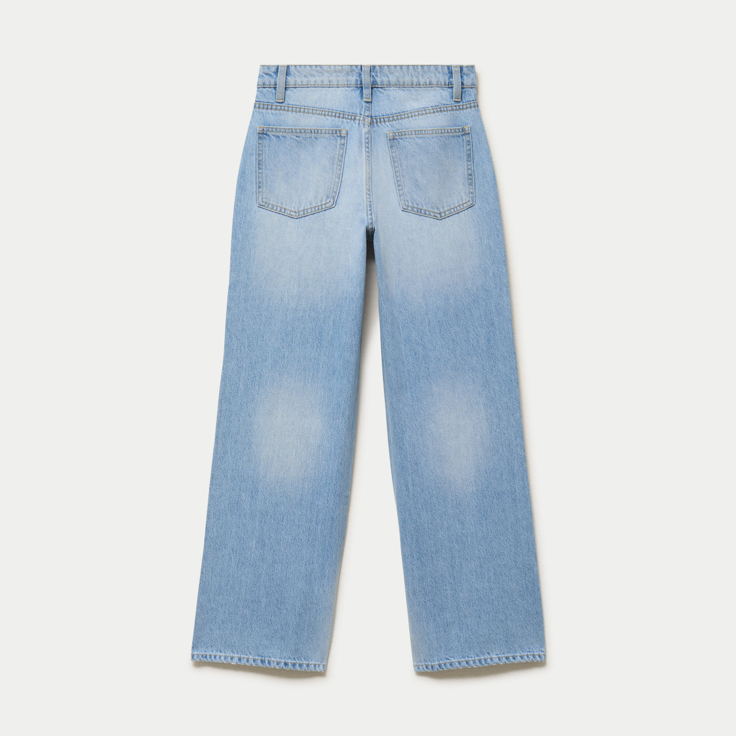 Jean Lenny wide leg standard denim triple stone