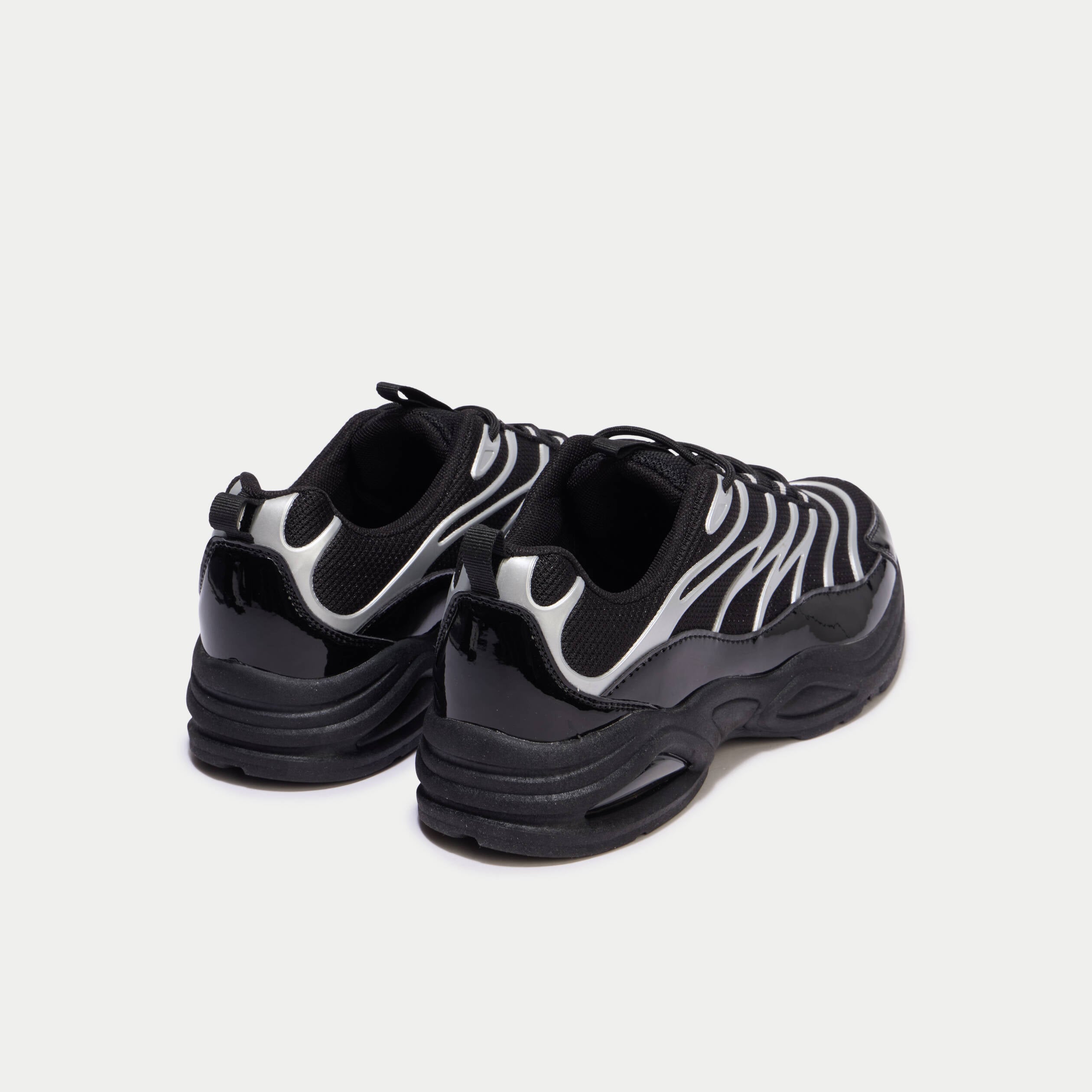 Baskets noir ado