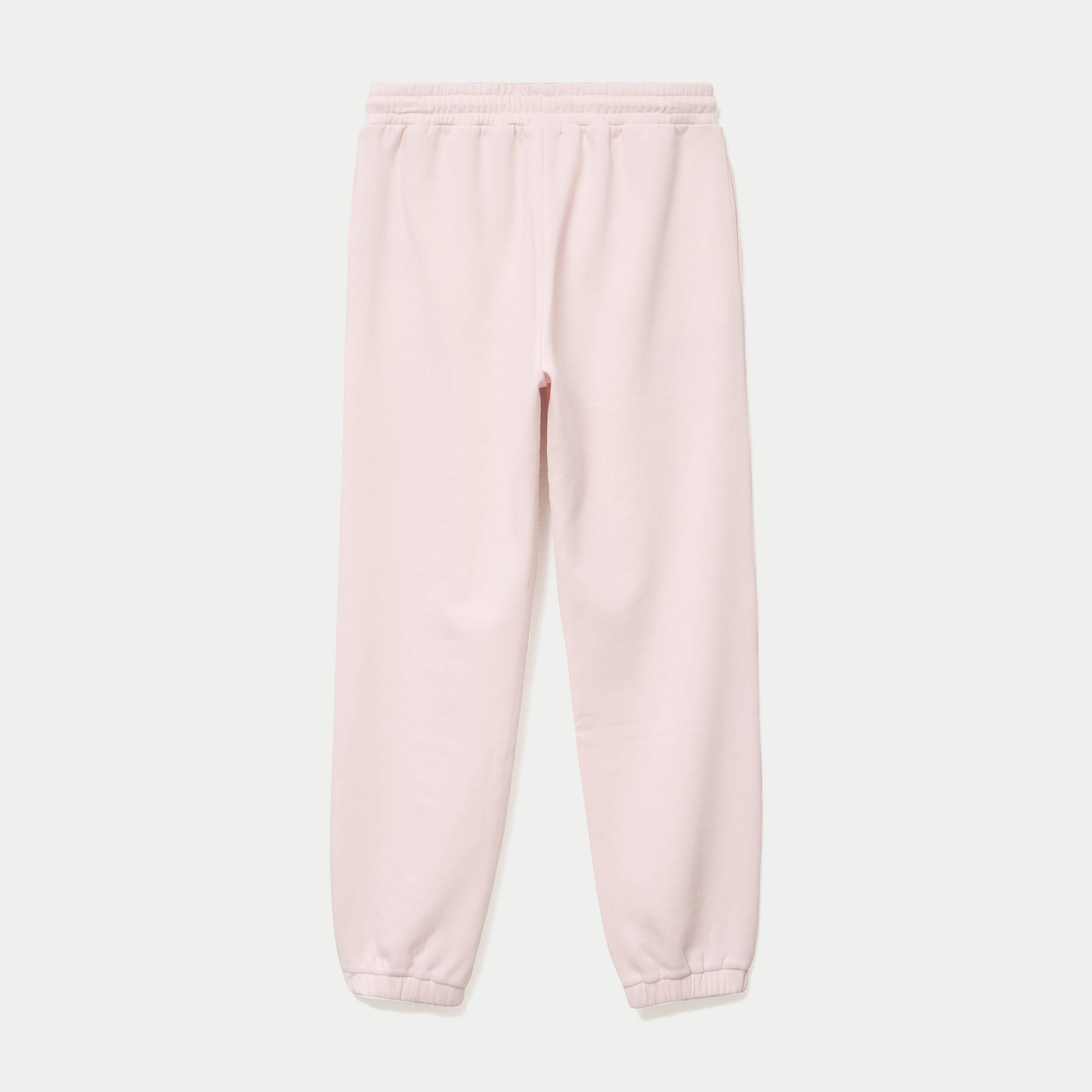 Jogging bas resserr&eacute; taille standard rose clair ado